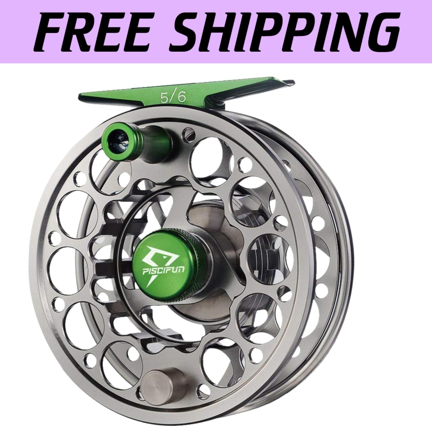 Premium CNC-Machined Aluminum Fly Fishing Reel – Lightweight and Ambidextrous