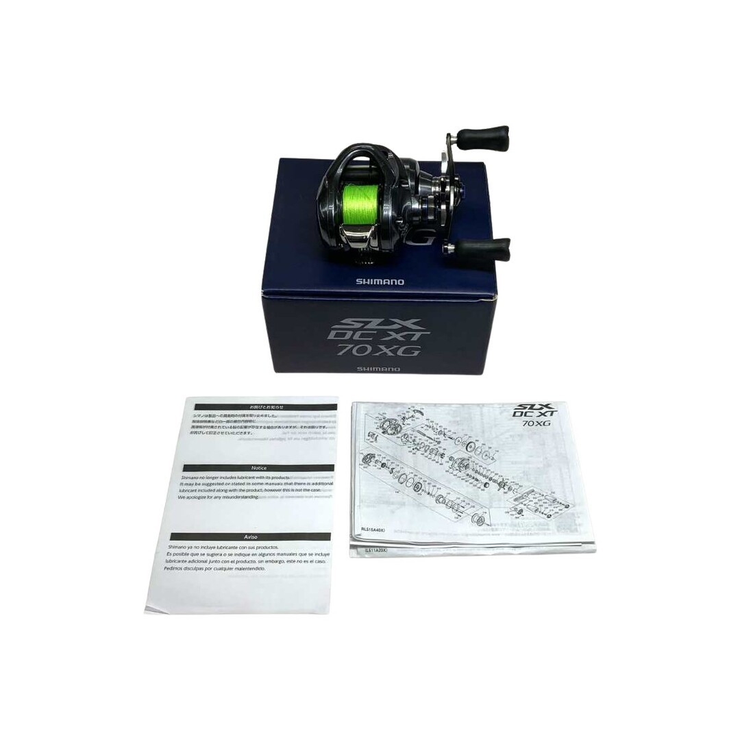 SHIMANO SLX DC XT70XG Baitcasting Reel 044723 Used – From JAPAN