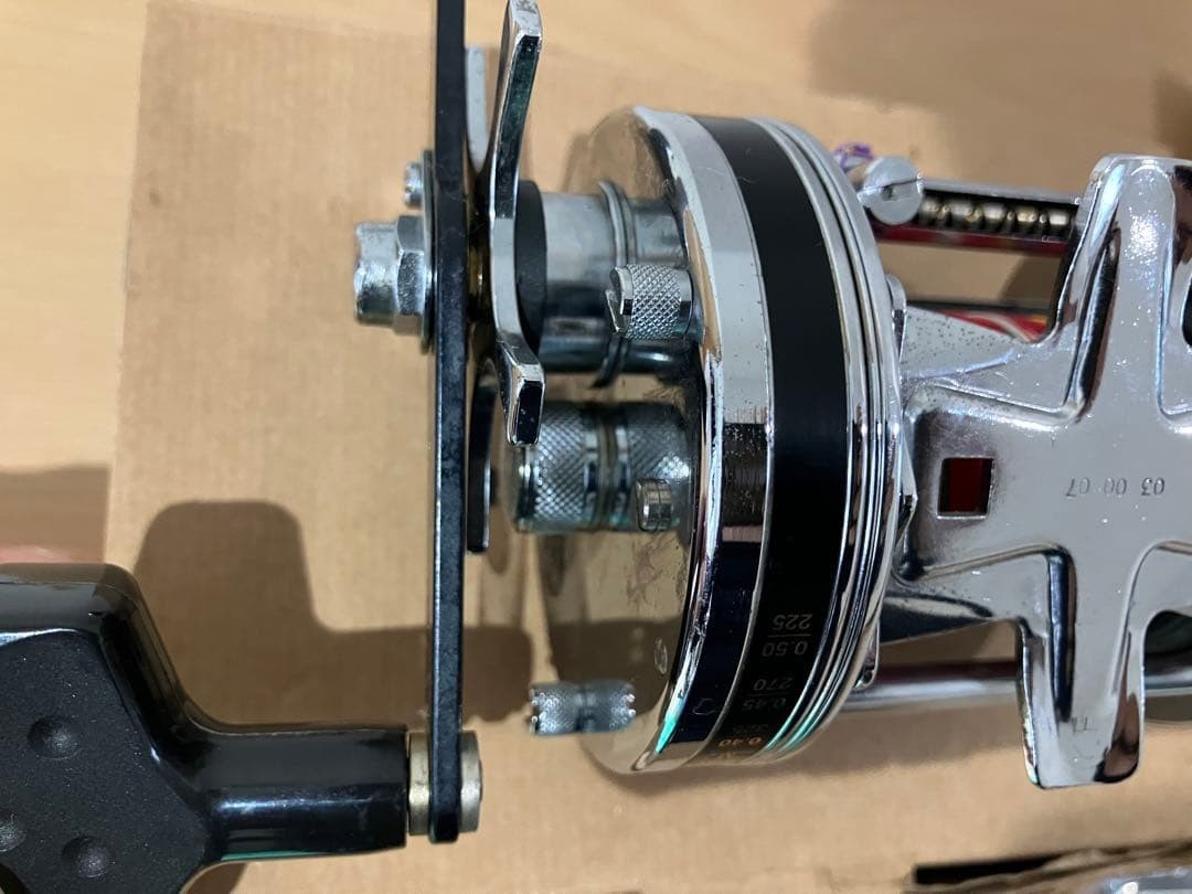 Abu Garcia Ambassadeur 7500C3 Japan Special Chrome Baitcasting Reel w Box Sweden