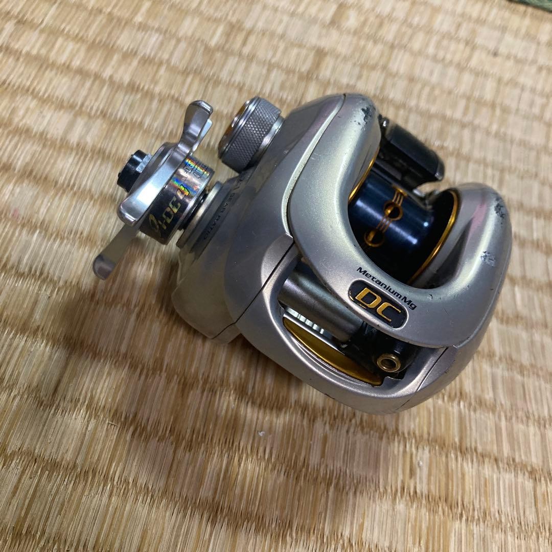 Shimano Metanium DC Baitcasting Reel, Used, Smooth Operation, No Handle
