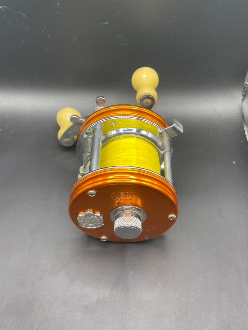 Abu Garcia Ambassadeur 5500C Sunset Orange ZPI Tuned Japan Used