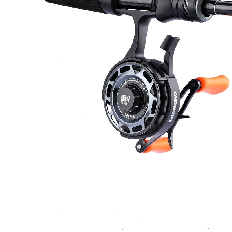Fishing Reels Ultra Smooth Magnetic Drop System Inline Ice Reel 6KG Drag Power