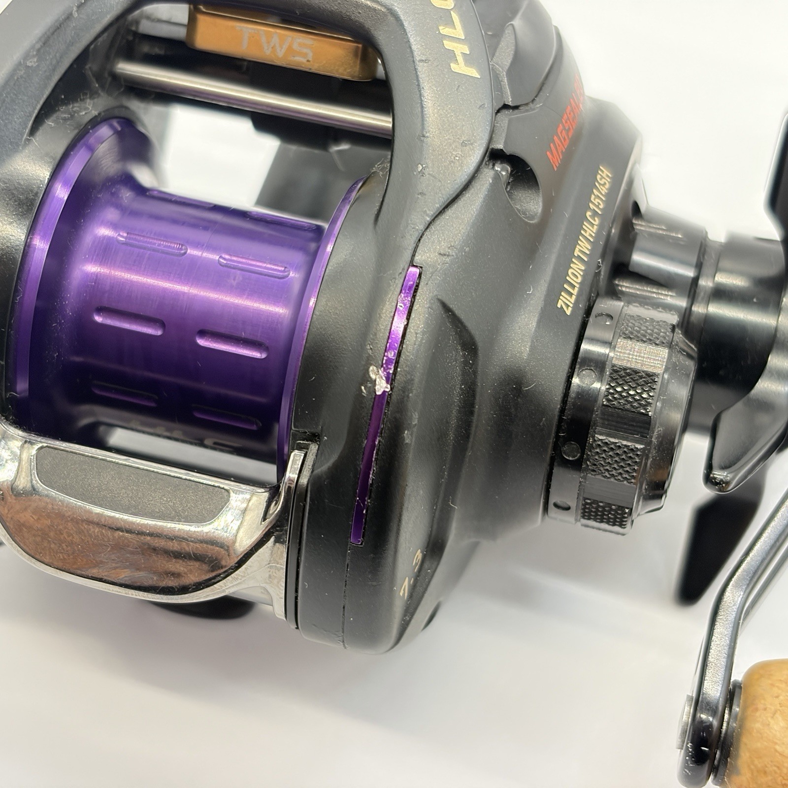 Excellent++ Daiwa Zillion TW HLC 1514SH 7.3:1 RH Baitcasting Reel JDM #472
