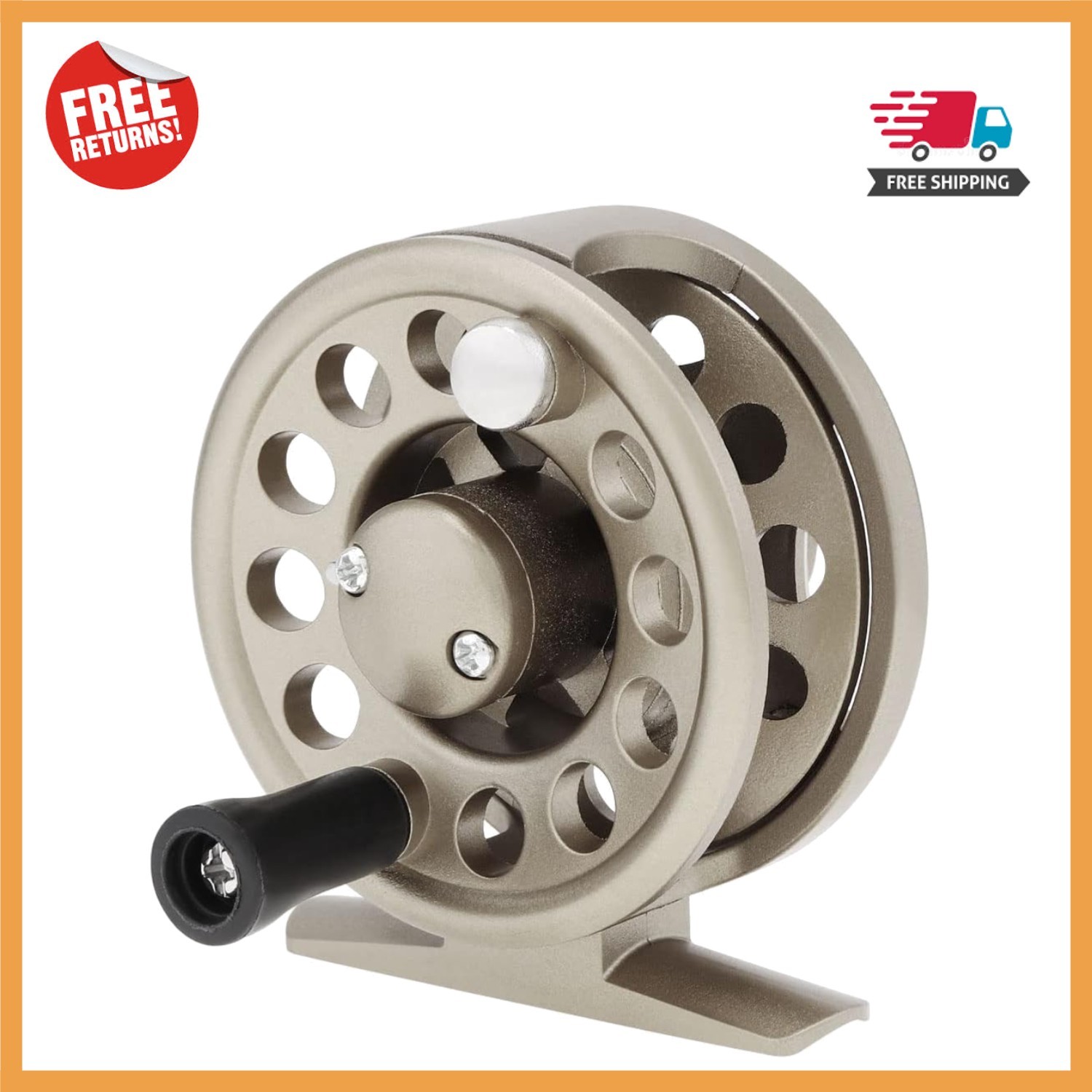 Powerful Lightweight Fly Fishing Reel – Ideal for Beginners & Experts Alike