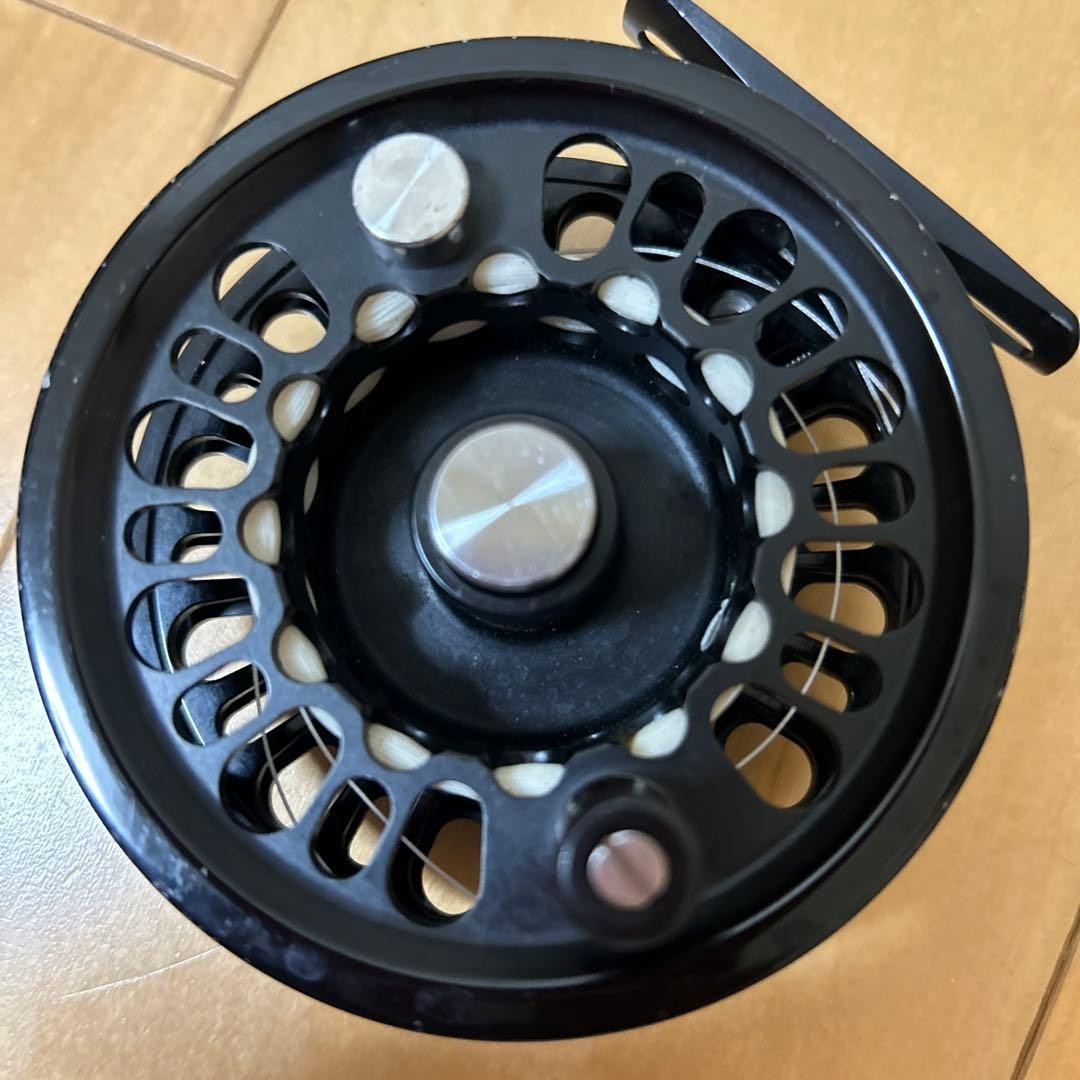 Abel Super 6 Reel Fishing Reel Rotating S1206 W/ Reel Bag Used From Japan