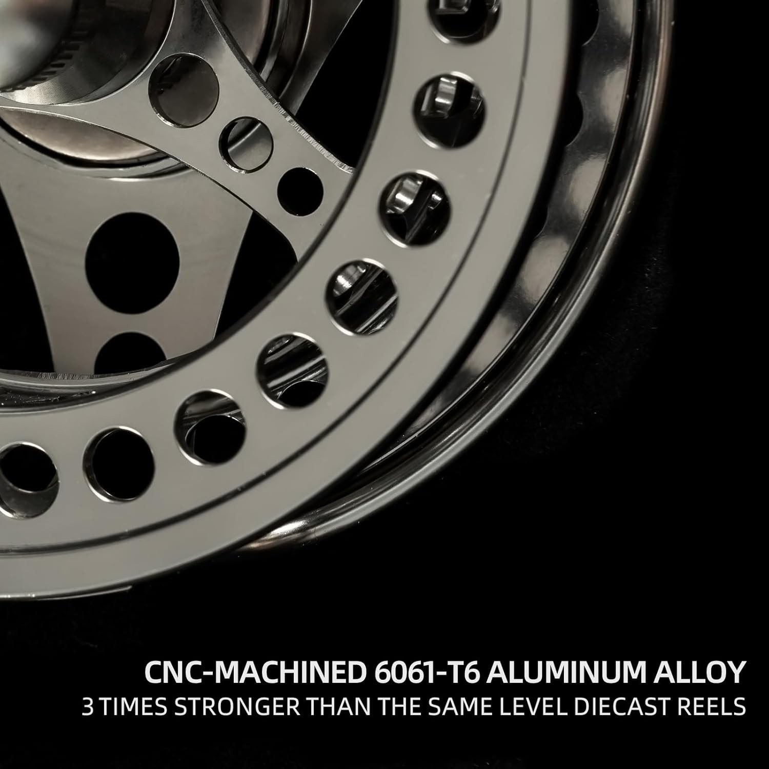 EX-ALC Fly Reel 3/4 5/6 7/8 9/10WT CNC Machined Large Arbor Aluminum Fly Fishing