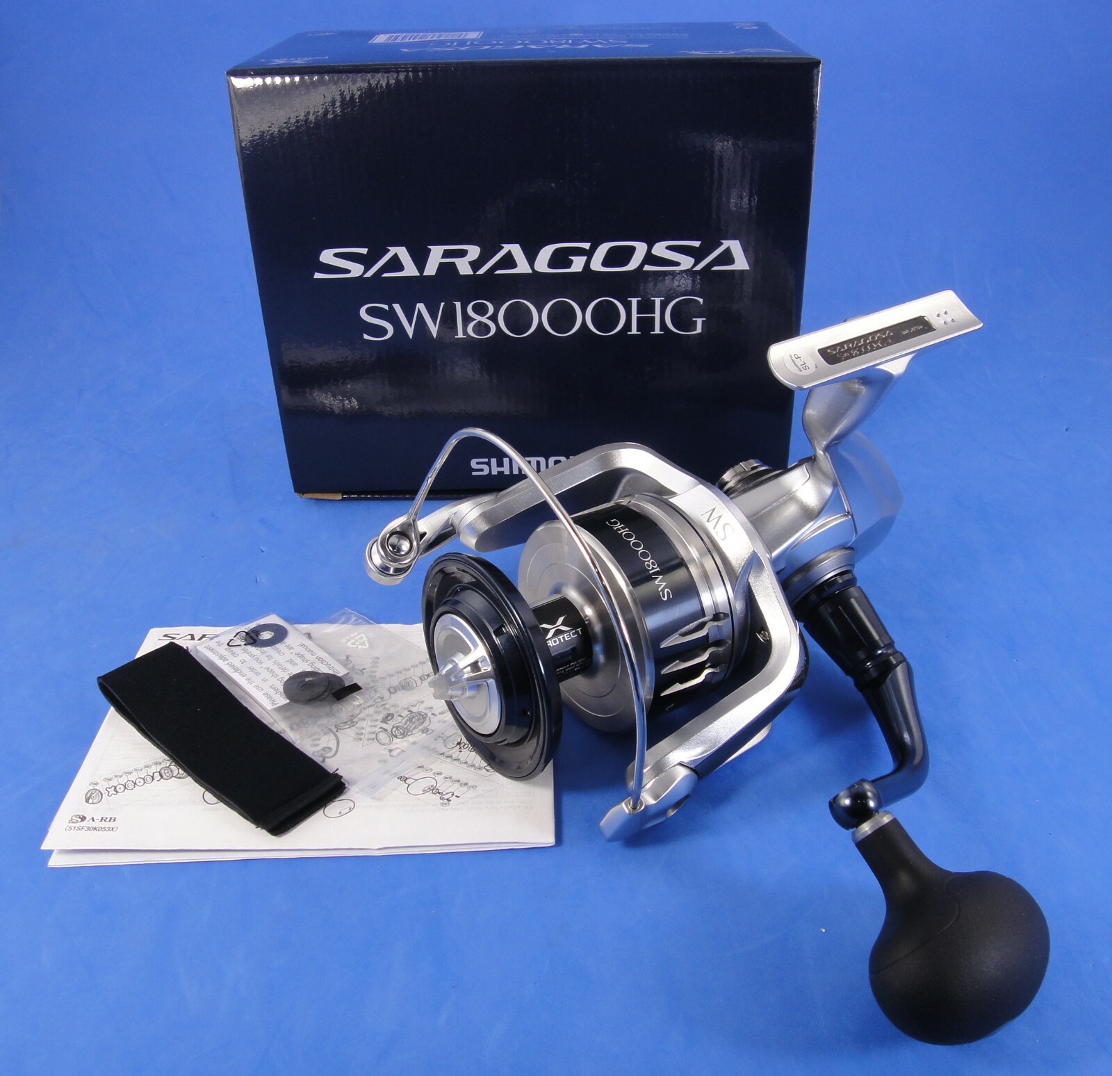 20′ NEW SHIMANO SARAGOSA SW A 18000HG 18000 HG SW A SERIES REEL *U.S SELLER*