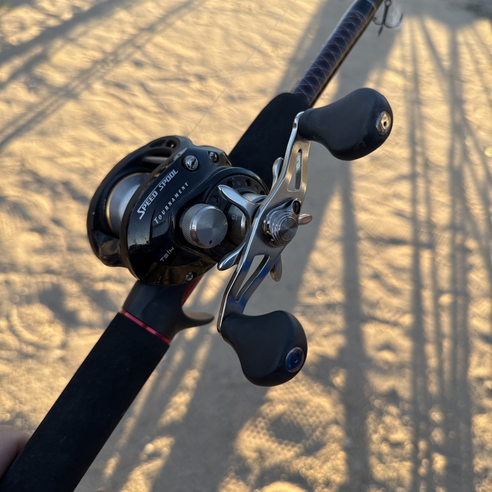Lews M58 Bait Casting Reel TS1H Speed Spool Tournament 6:4:1 Reel Only