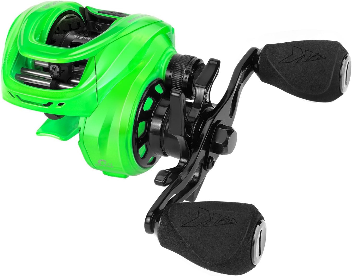 Zephyr Baitcasting Fishing Reel, Halo XII Magnetic Braking System Baitcaster Ree