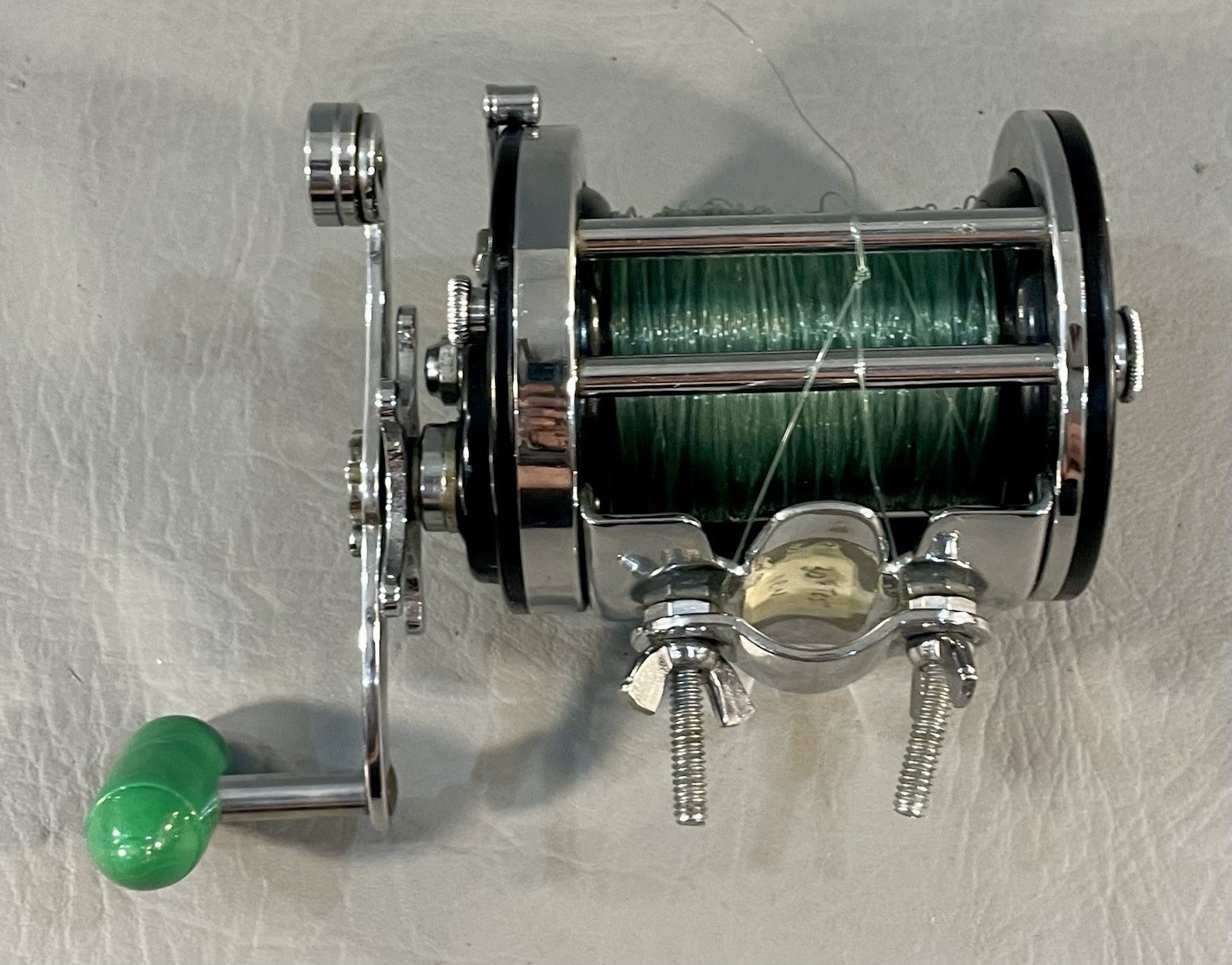Vintage Penn Surfmaster 200 (Black) Reel Pre Spooled 30 Test Made In the USA