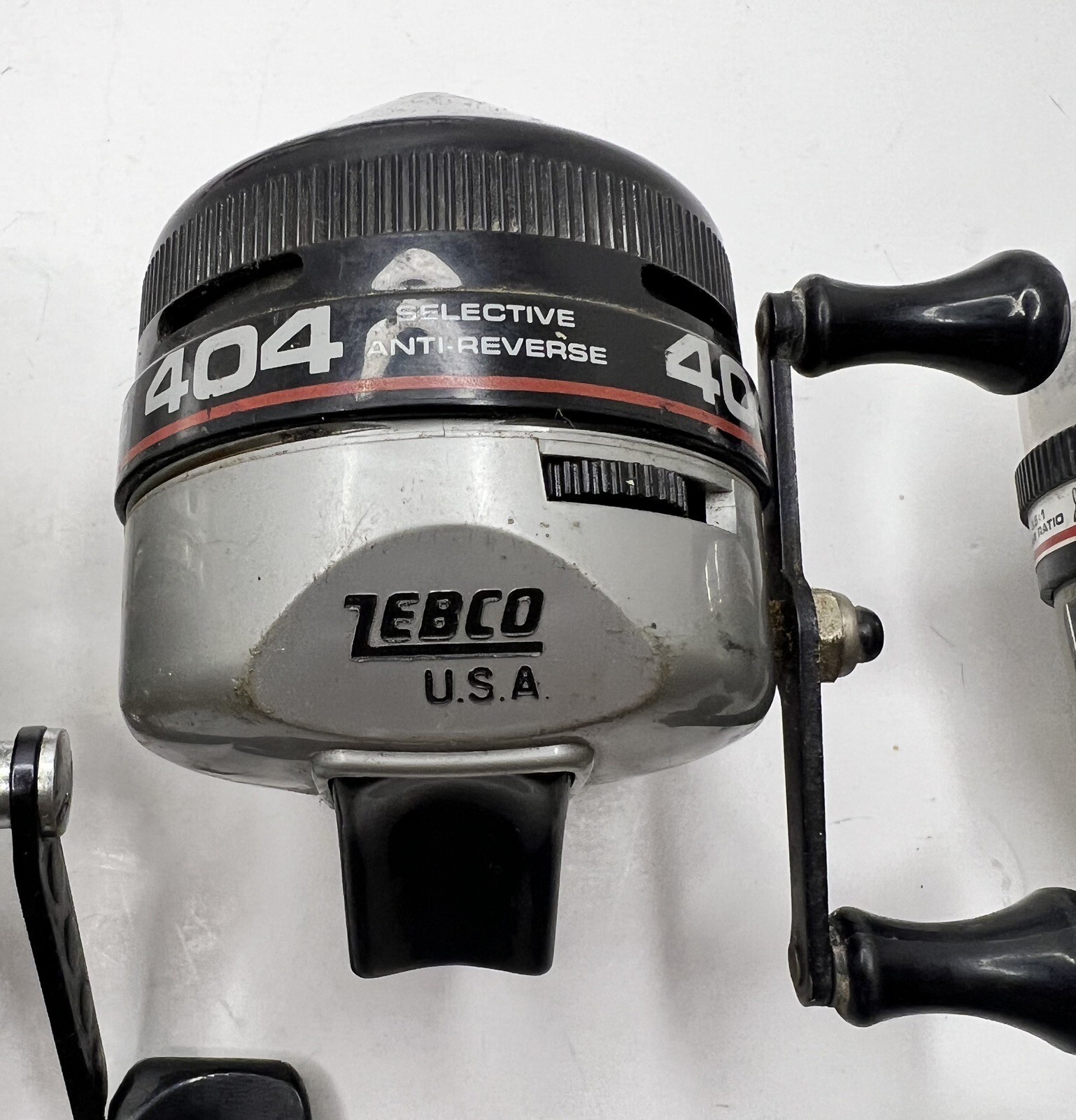 Lot Of 5 Fishing Reels Zebco 404 10/20 Daiwa 212RL S60 Sport fisher 360 ZR + Lin