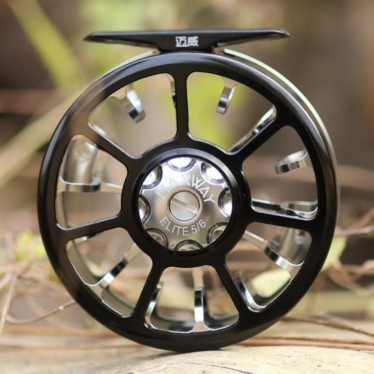 Fly Fishing Reel 5/6 Waterproof Metal Aluminium Alloy Lightweight Fishing Reel
