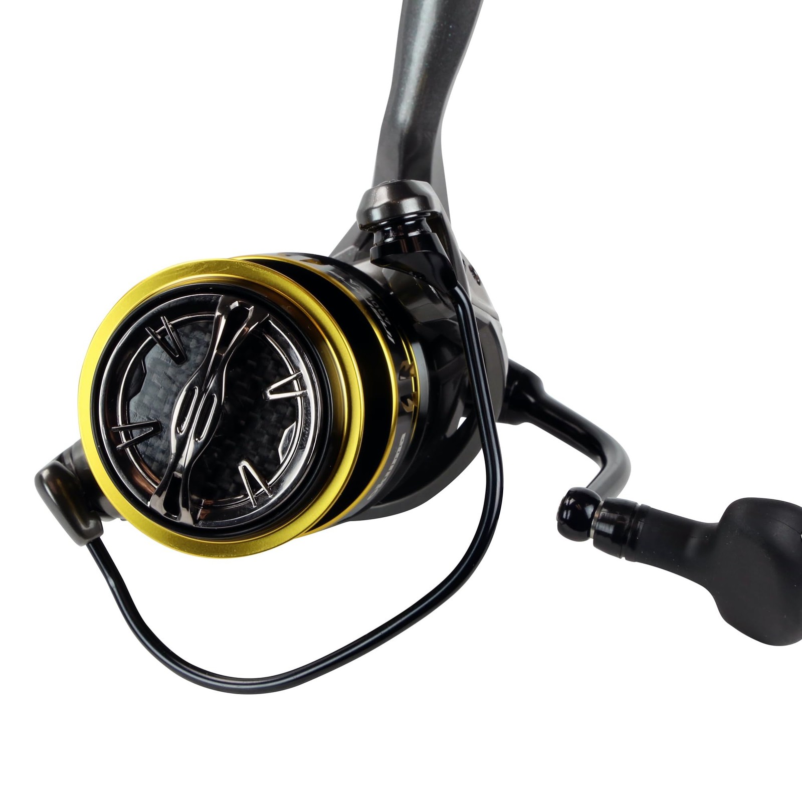 Okuma Inspira ISX Lightweight Rigid Aluminum TCA Flight Drive 9BB 5000, Black