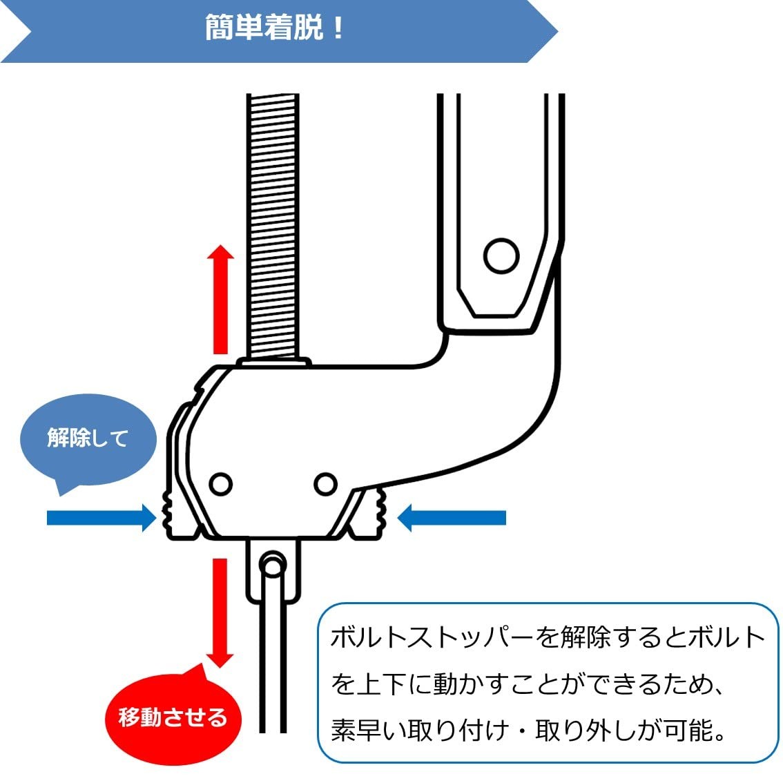 DAIWA light holder metal α 160CH gunmetal/blue