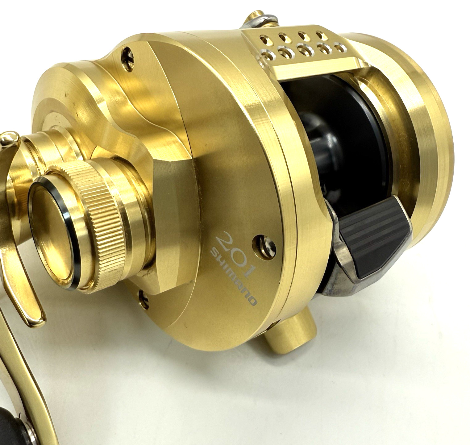 „Top Mint“ SHIMANO 21 CALCUTTA CONQUEST 201HG Left Baitcasting Reel No Box JAPAN