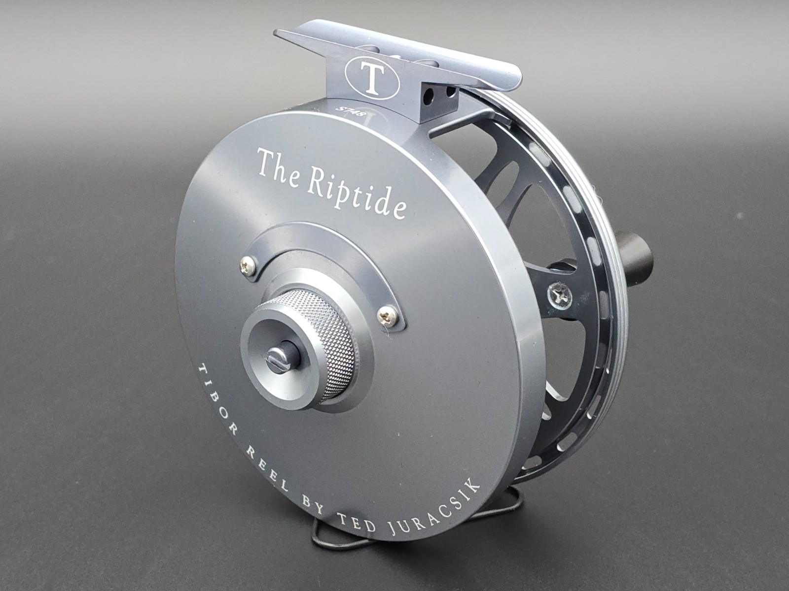 Tibor Riptide Fly Reel – Color Graphite Gray – New