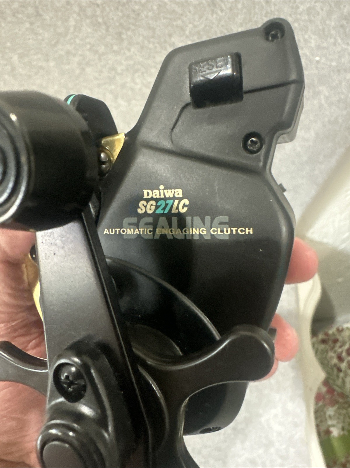 Daiwa Sealine SG27LCA Direct Drive Line Counter Trolling Conventional Reel-NWOB