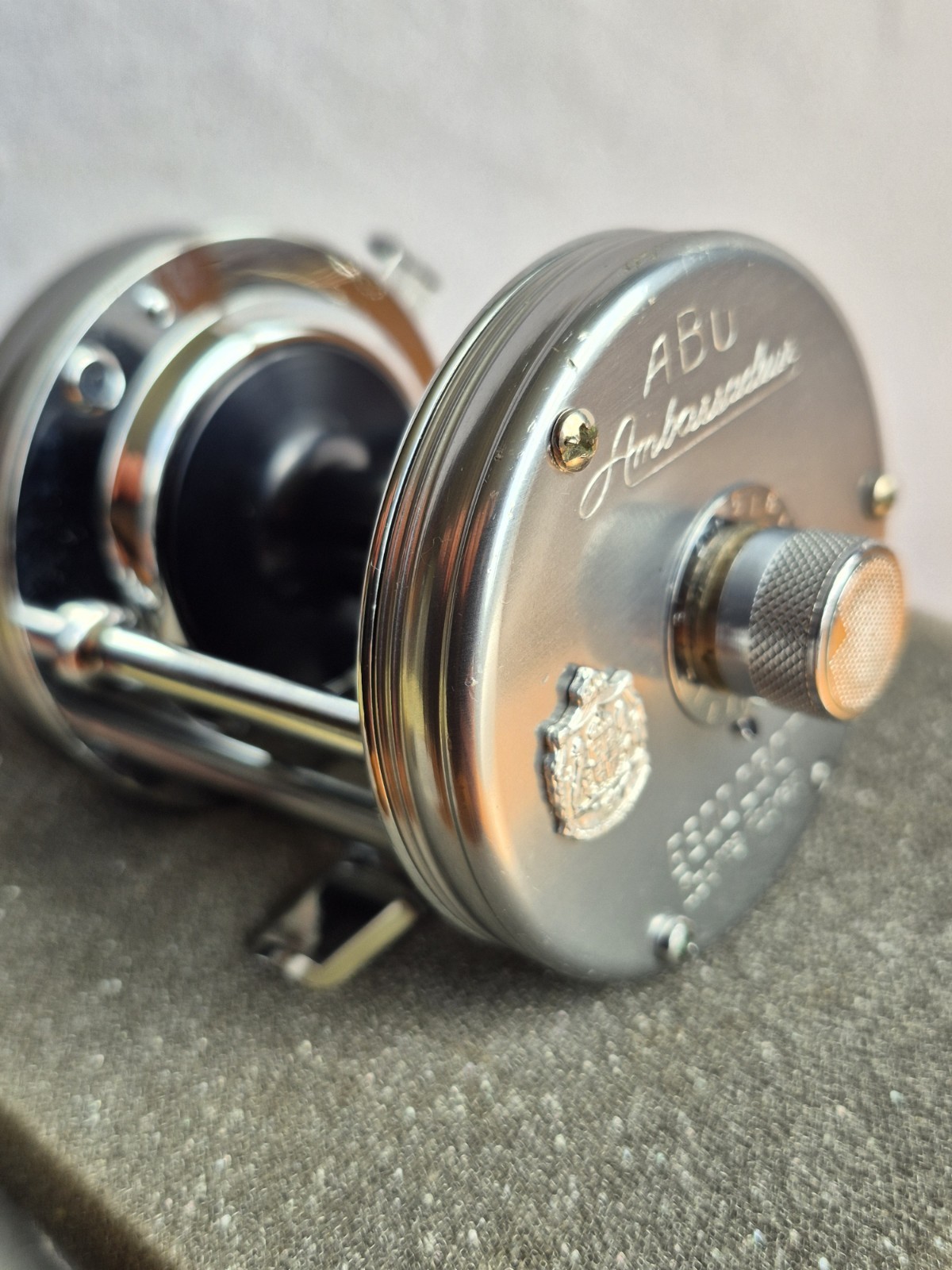 Vintage Abu Garcia Ambassadeur 6500 C3 CT Sports Rocket MKI Fishing Reel Sweden.