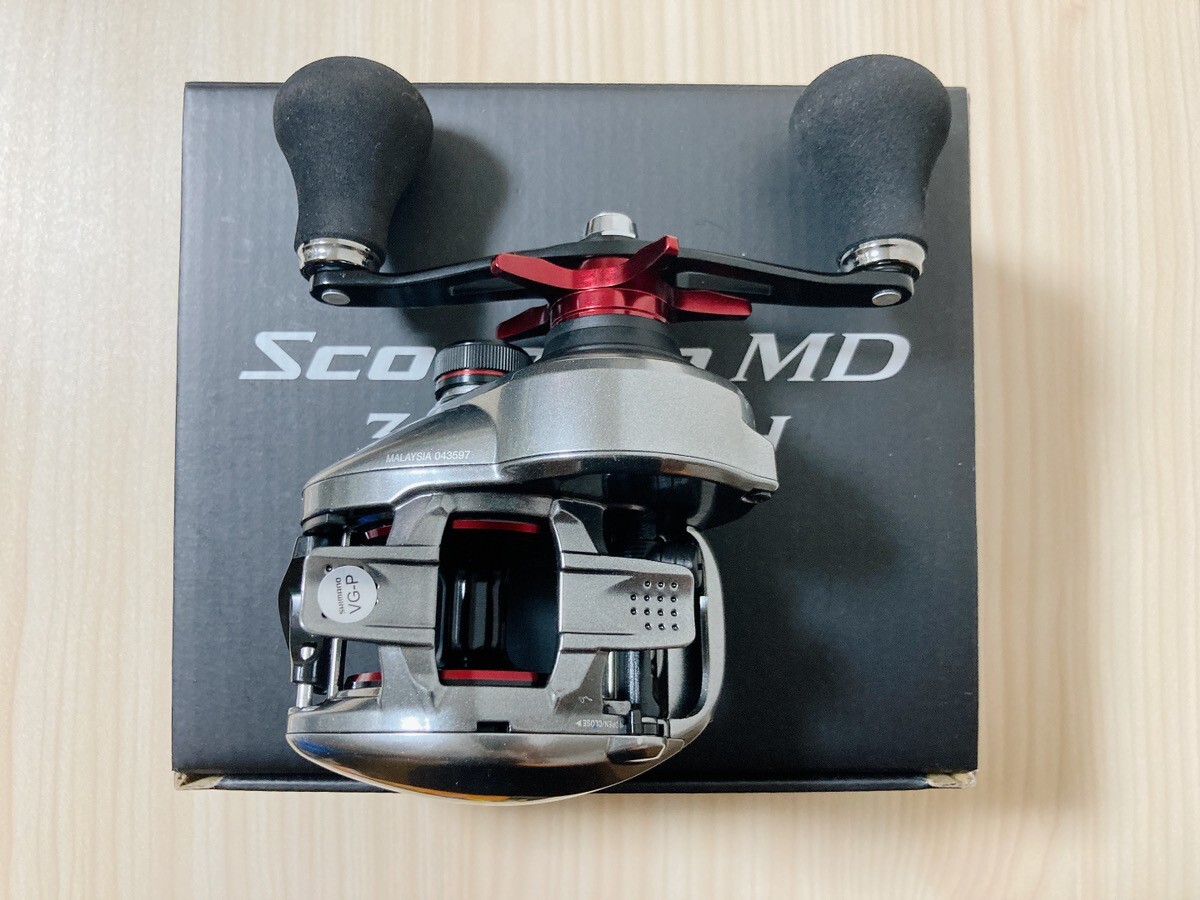 Shimano Baitcasting Reel 21 Scorpion MD 300XGLH Right Gear Ratio 7.9:1 IN BOX