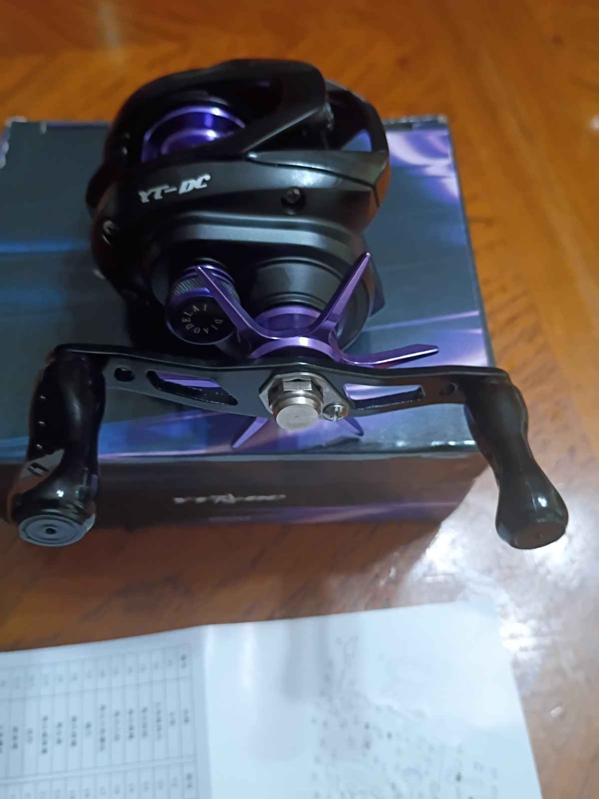 YT-DC Baitcast Reel NIB, Digital Cast Control 4+1bb Line Out Alert,Smooth