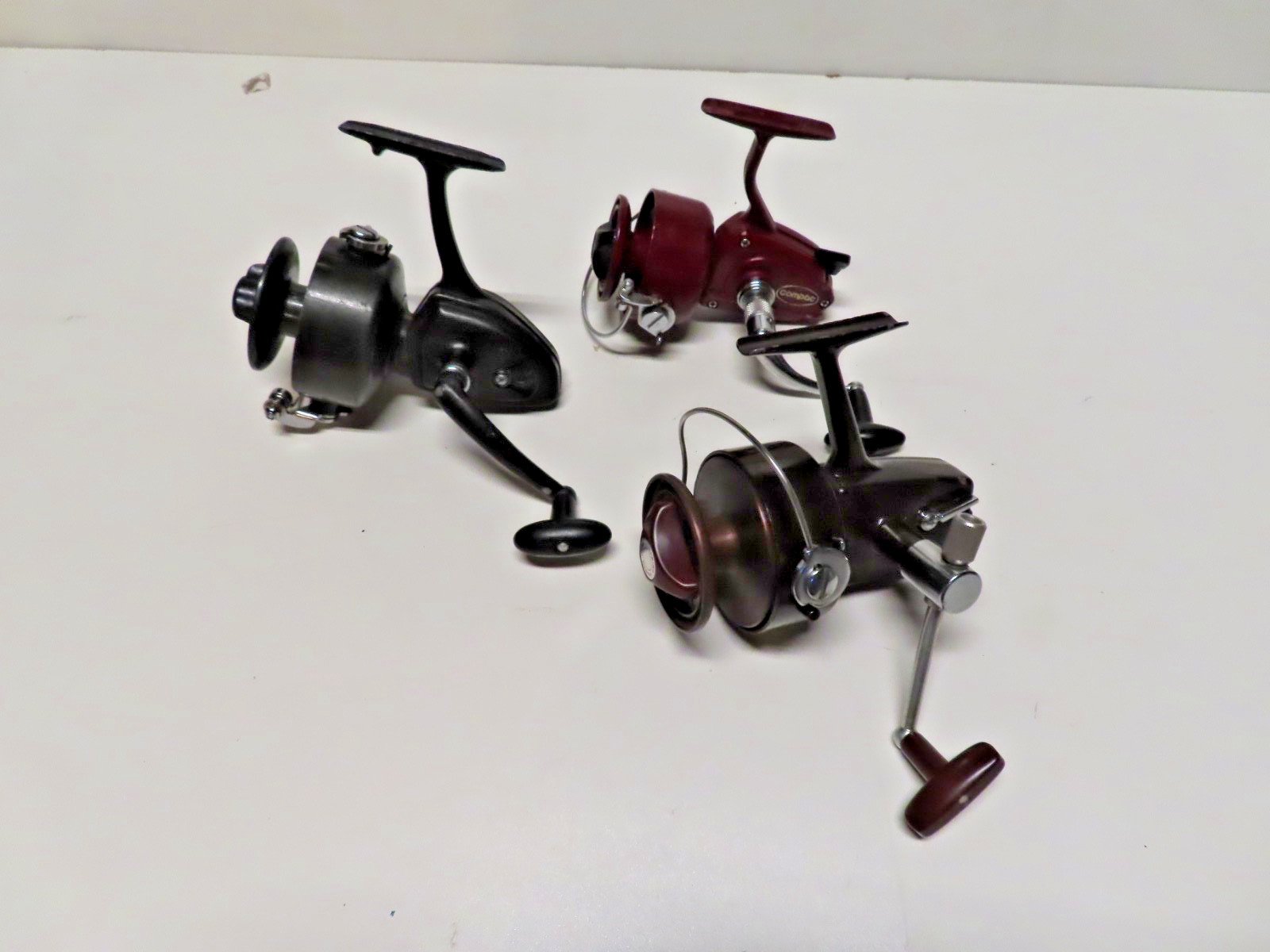 Shakespeare, Daiwa and Compaq Vintage Japanese Spin Fishing reels Serviced