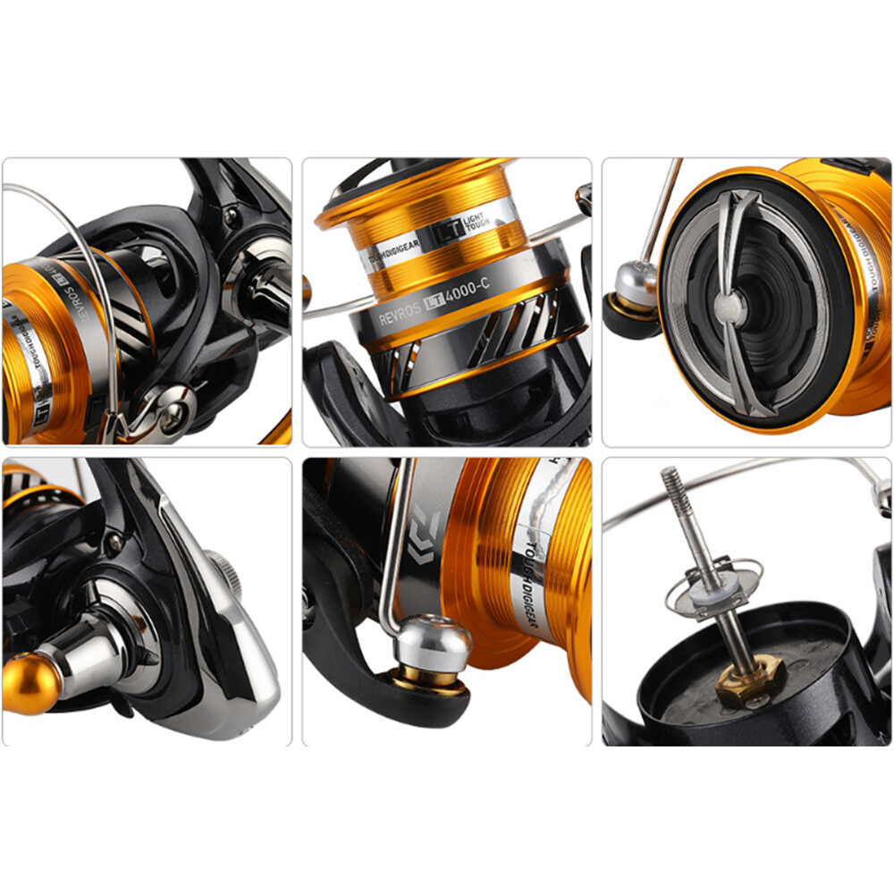 DAIWA Revros LT Spinning Fishing Reel 4/1BB 12kg Max Drag Fresh / Saltwater Reel