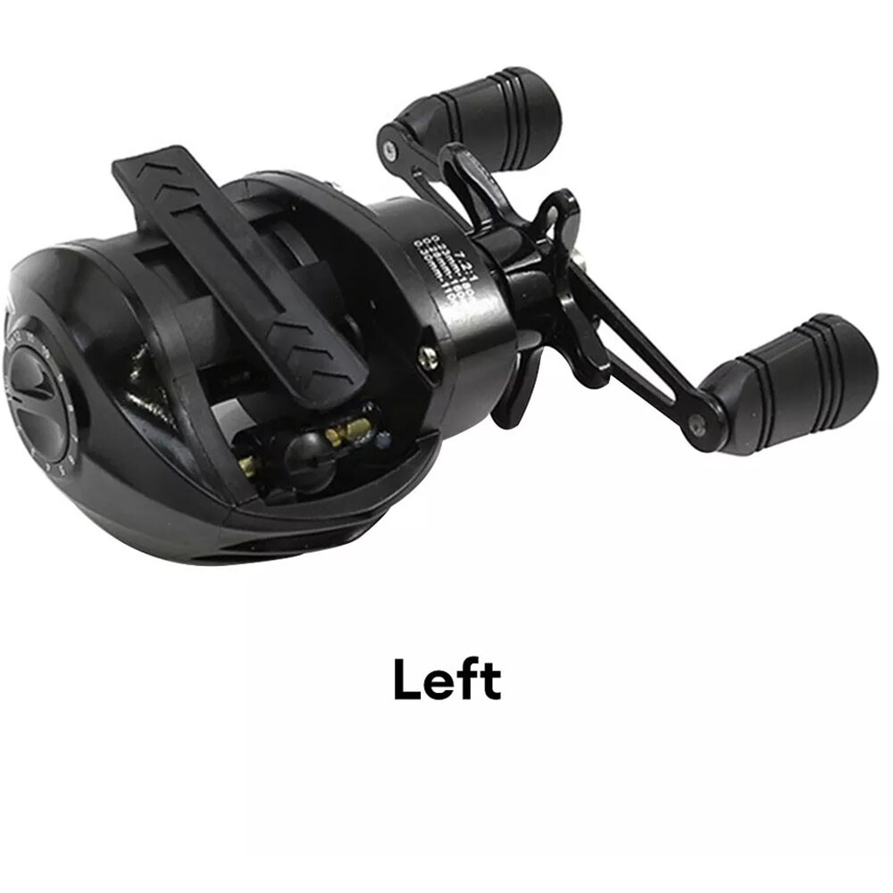 Fishing Baitcasting Reel 18+1BB 7.2:1 Gear Ratio Salt/Freshwater R/L Handle NEW