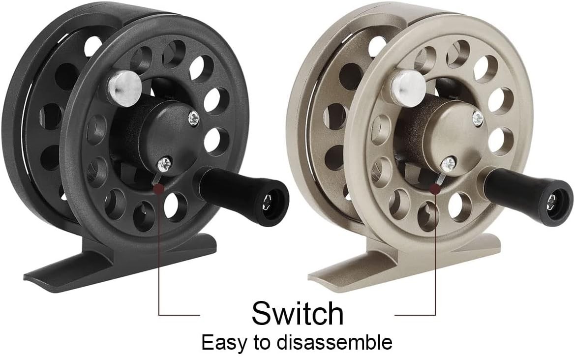 Fly Fishing Reel Fishing Wheel, Fly Ice Fishing Reel Spinning Fishing Reels, …