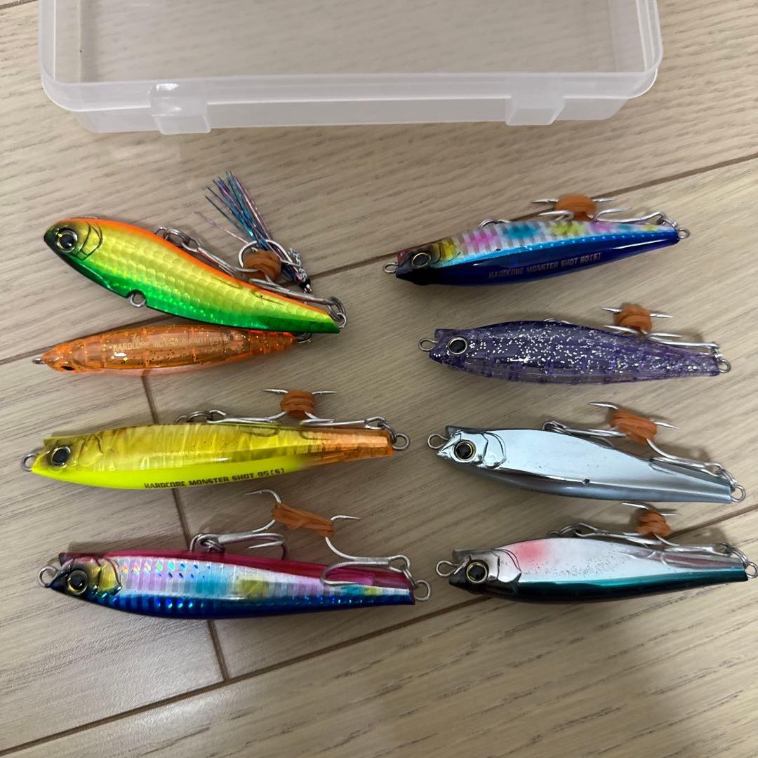 DUEL Hardcore Monster Shot 95S 80S 65S Set of 7 Fishing Lure Tackle Japan