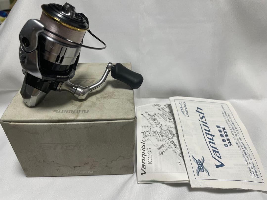 Shimano Vanquish 1000S Spinning Reel Box Japan Used