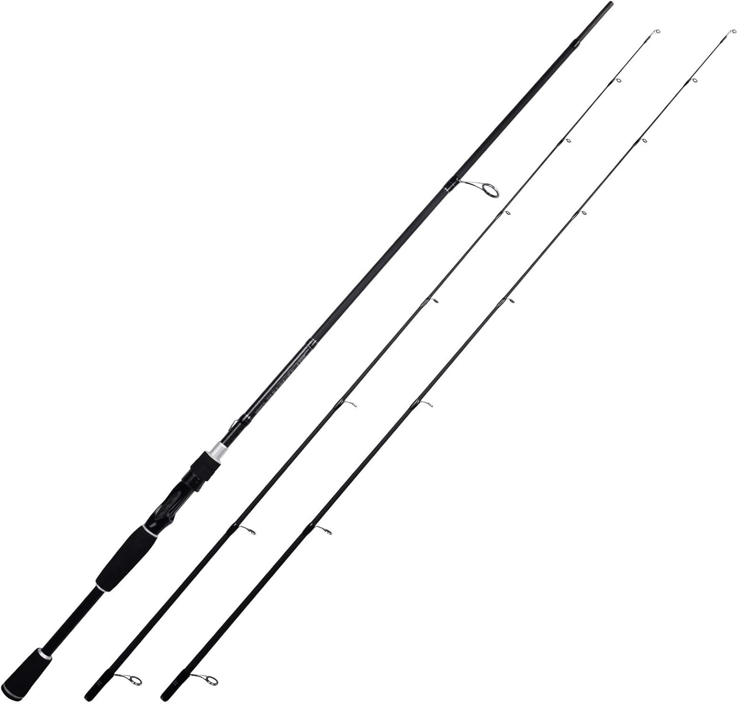 Caña pesca Perigee II spinning/casting 2 piezas carbono 24T Fuji