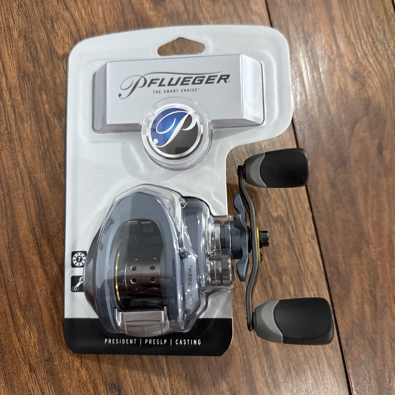 Pflueger President PRESLP Baitcaster Reel 6.5:1 🔥NEW🔥