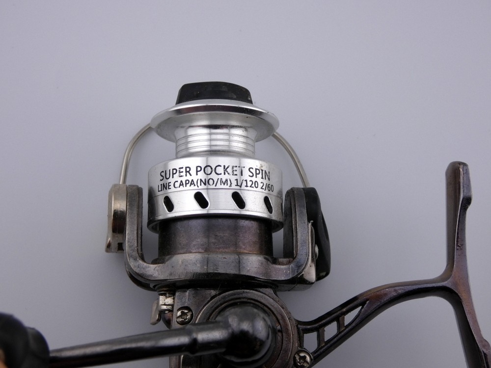 Super Pocket Spin MN100 Small Spinning Fishing Reel