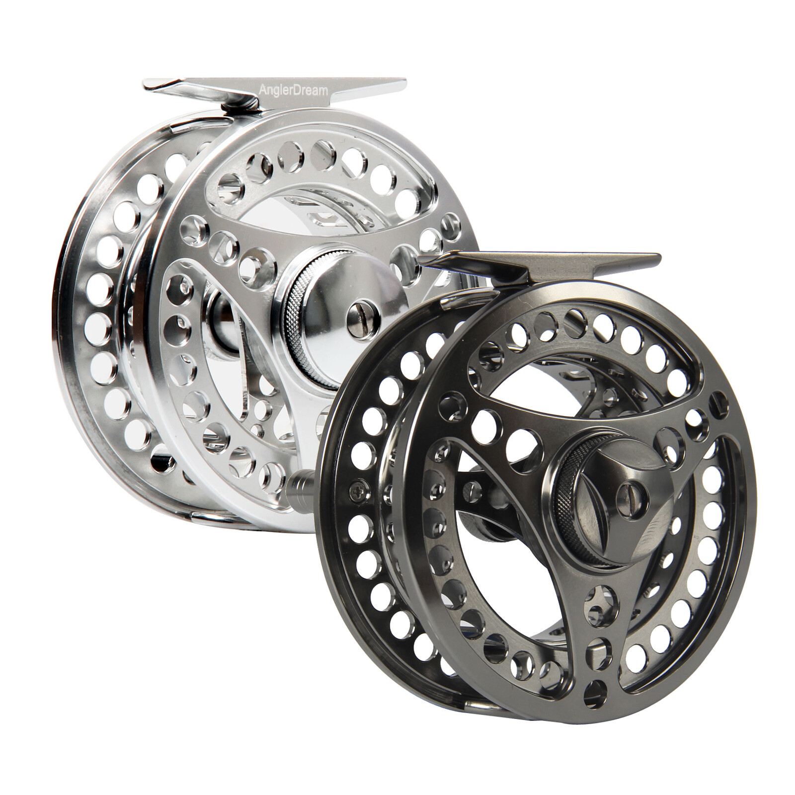 Fly Reel 3/4 5/6 7/8 9/10WT CNC Machined Aluminum Fly Fishing Reels Extra Spool