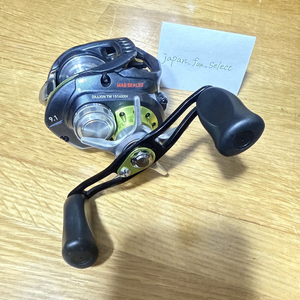 DAIWA Baitcast Reel ZILLION TW 1516XXH RH Right 9.1:1 Saltwater Freshwater