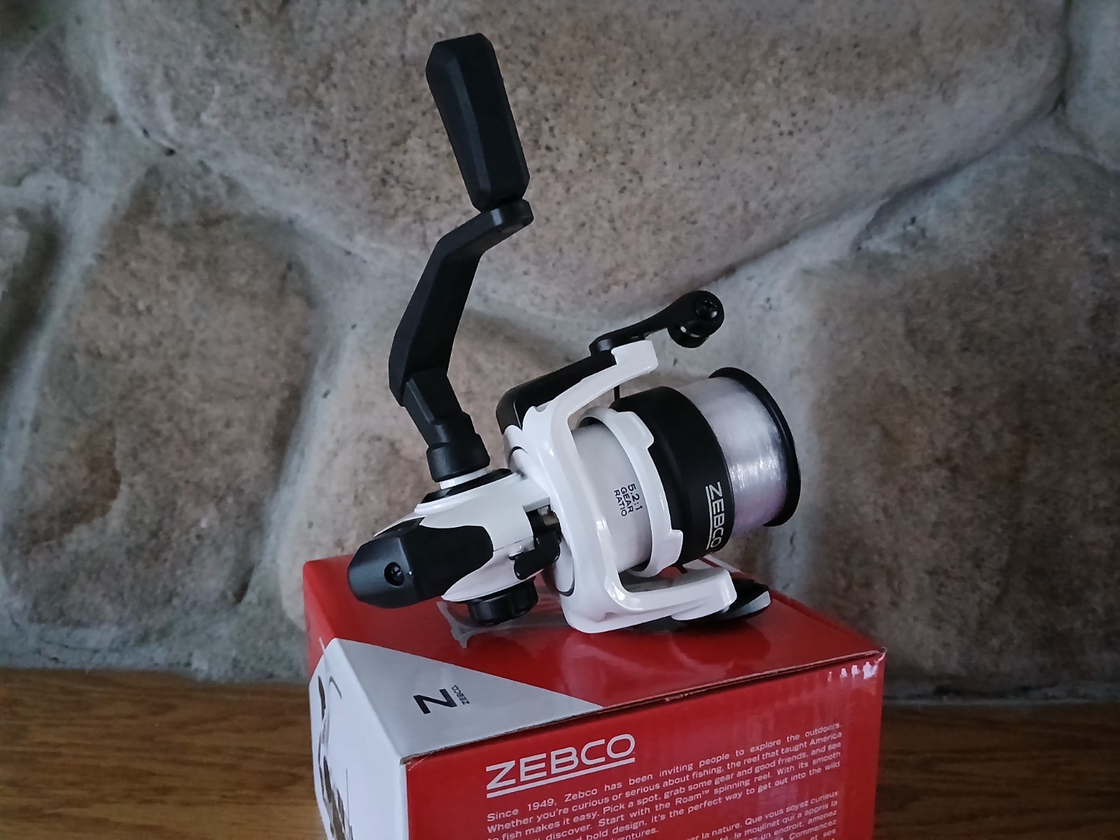 NEW Zebco Roam Spinning Fishing Reel 5.2:1 Gear Ratio,5 Ball Bearings
