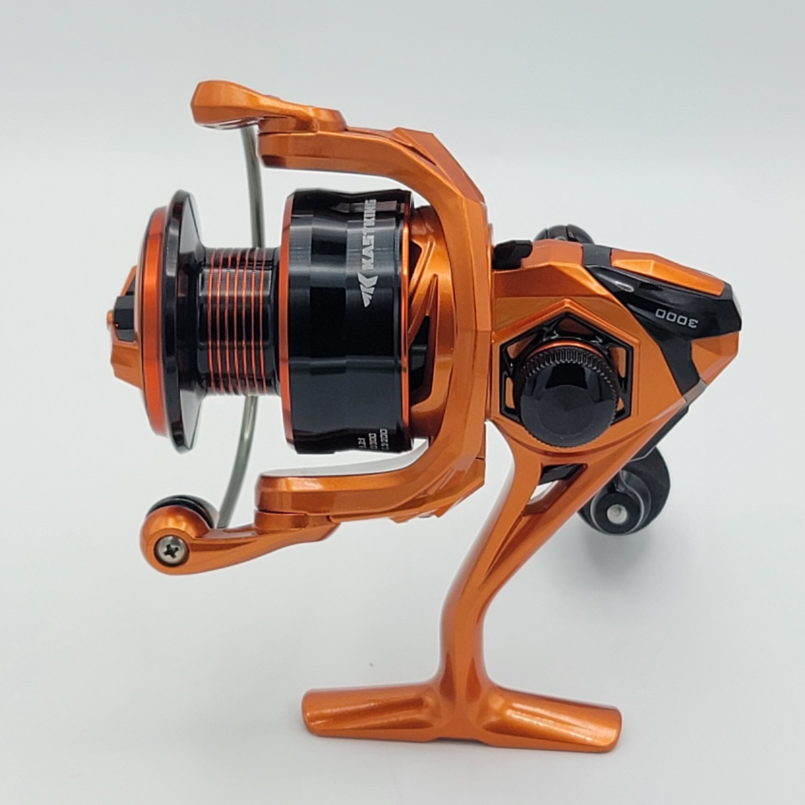 KastKing Lethal Blaze Spinning Fishing Reel 3000 Size 5.2:1 Gear Ratio Orange