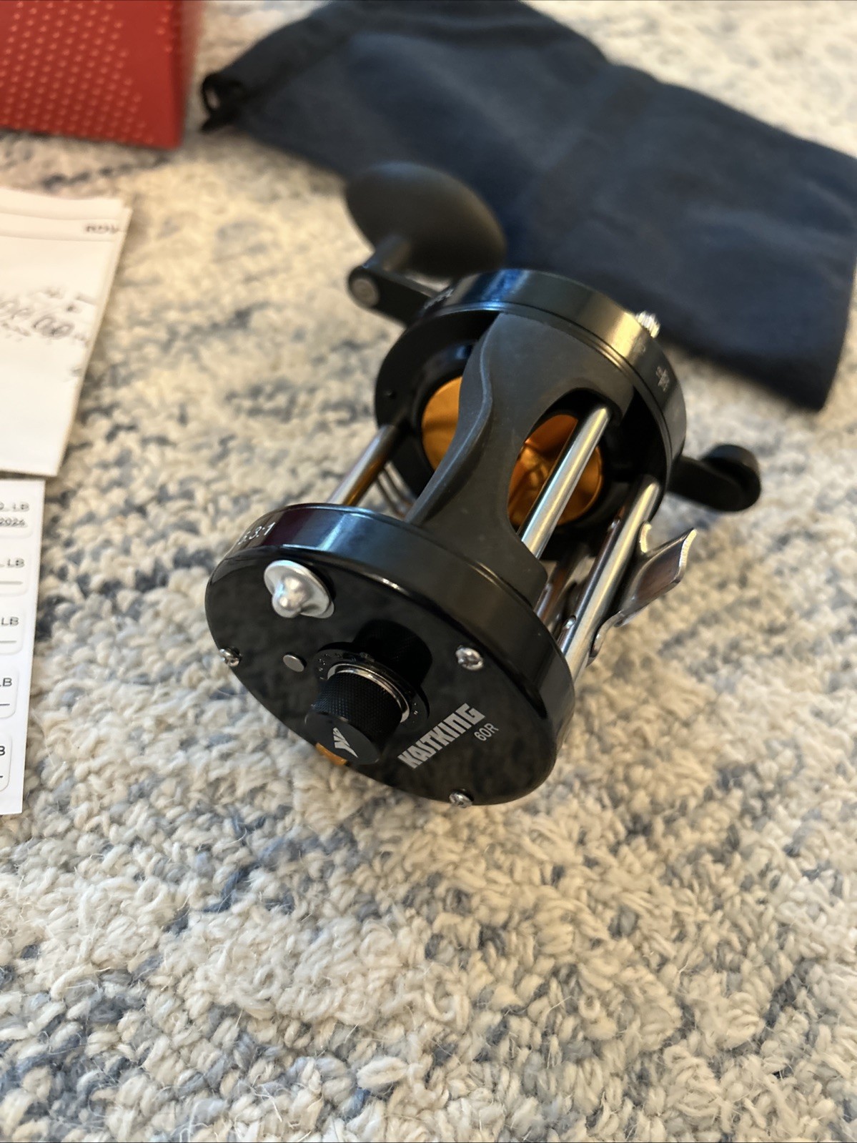 KastKing Rover 60R Fishing Reel Black Brand New