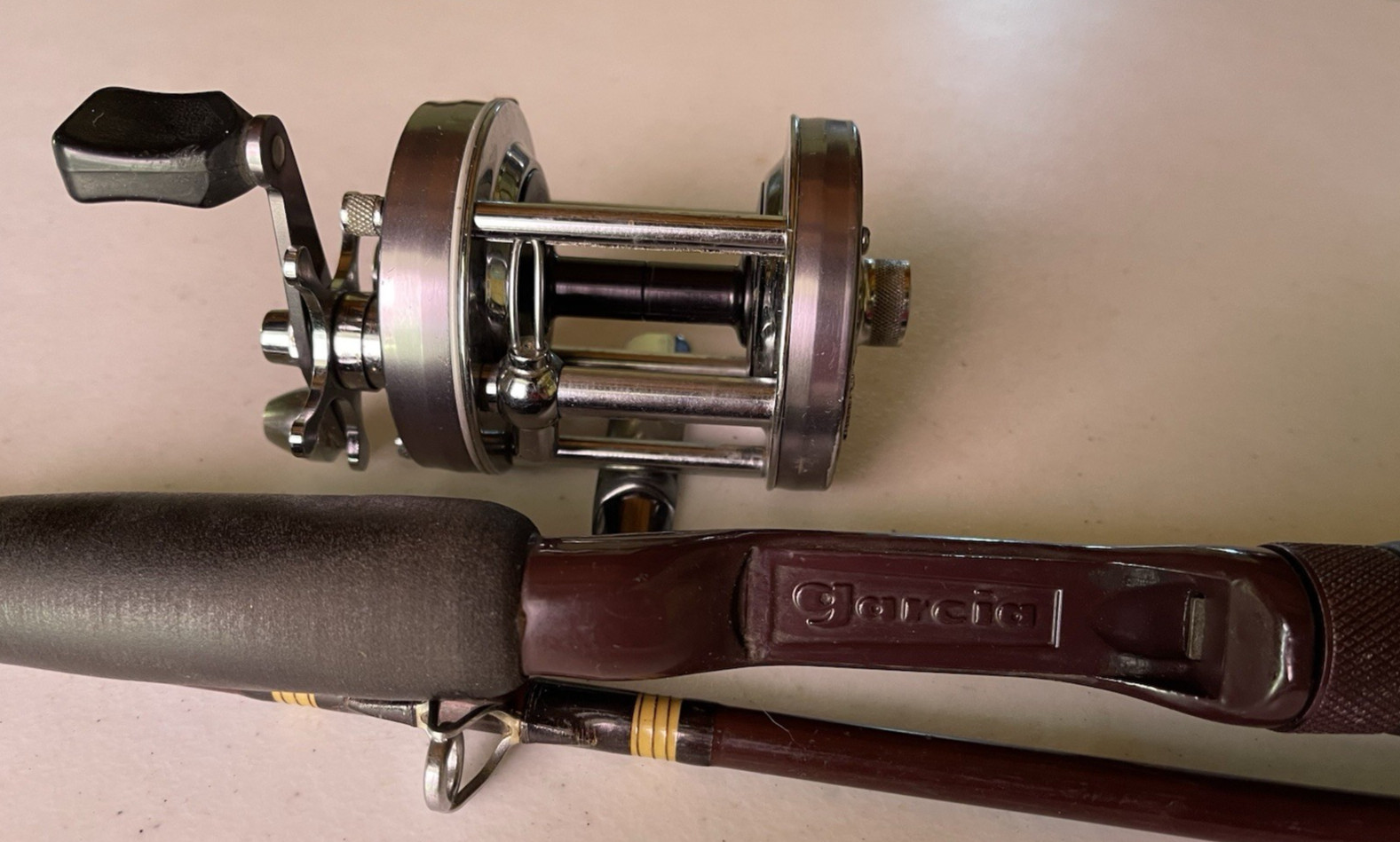 ABU Garcia 6500C Reel & Garcia 4Star Conolon Muskie 5’6” Rod Perfect Condition