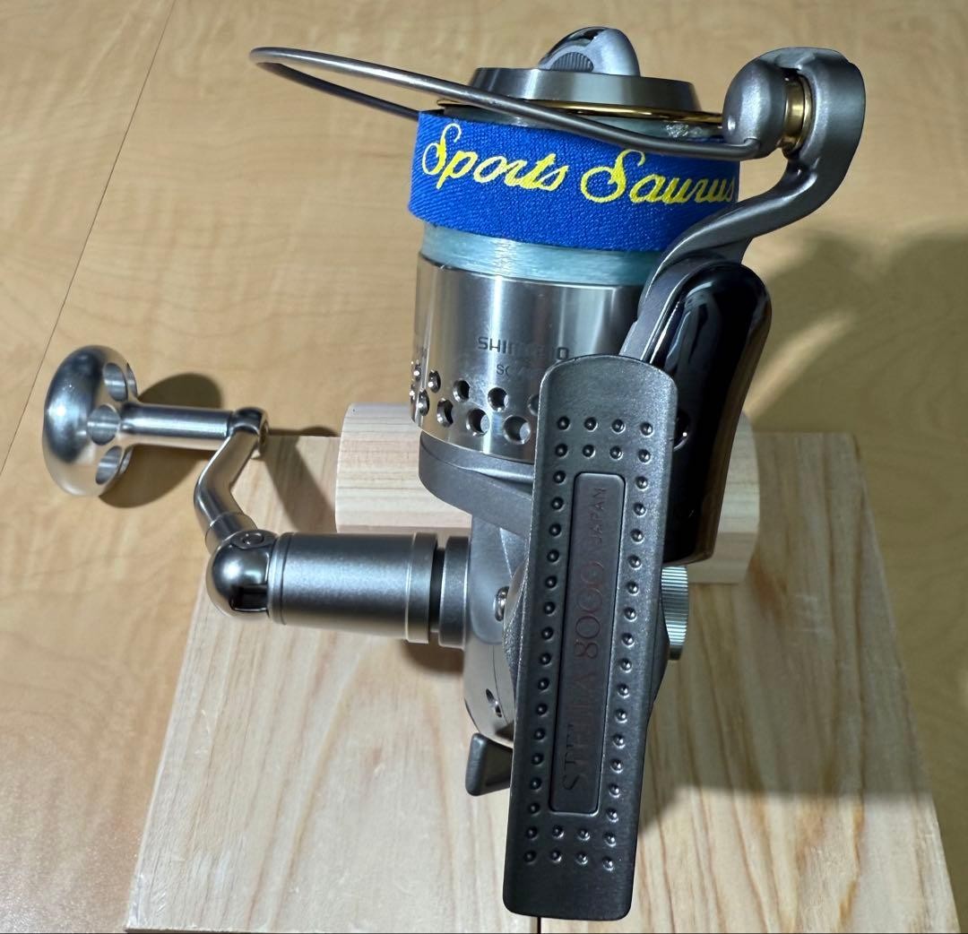 Shimano 95 STELLA 8000 Spinning Reel 5.7 Gear Ratio 12 Bearings With Case