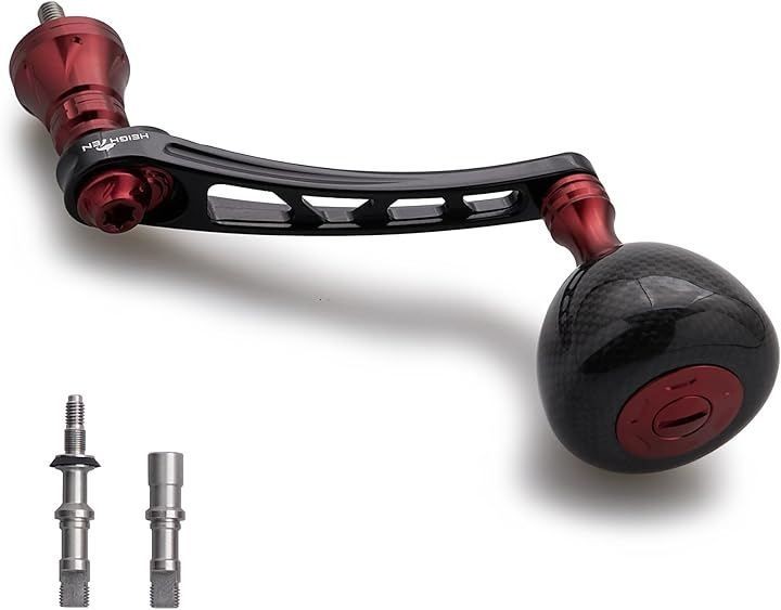 NEW SHIMANO HEIGHTEN 65 70mm Adjustable Reel Handle 36mm Carbon Knob Japan