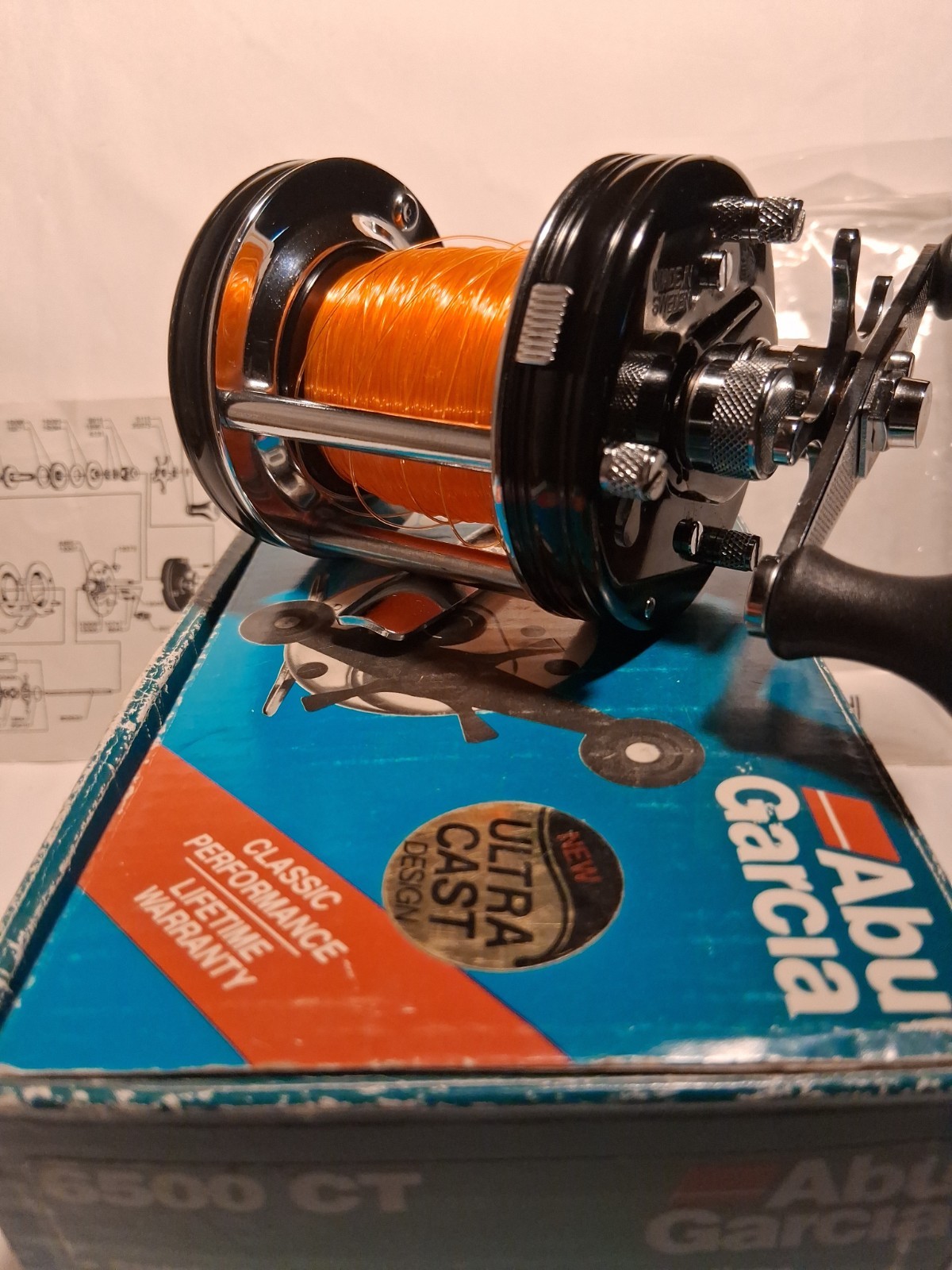 abu garcia ambassadeur 6500 CT (Modified UK Market Multipliers) Tournament Cast