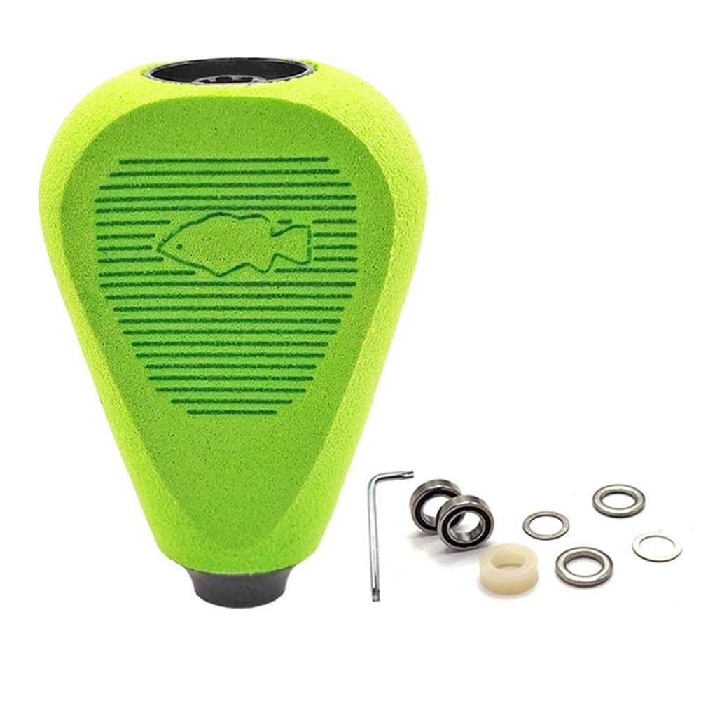 Modified Drum Handle Fishing Reel Knob Anti-slip Grip Bearing Ready Design