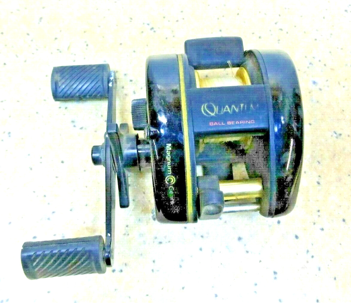 Vintage Zebco Lite Quantum QL501 Bait Casting Reel Fishing
