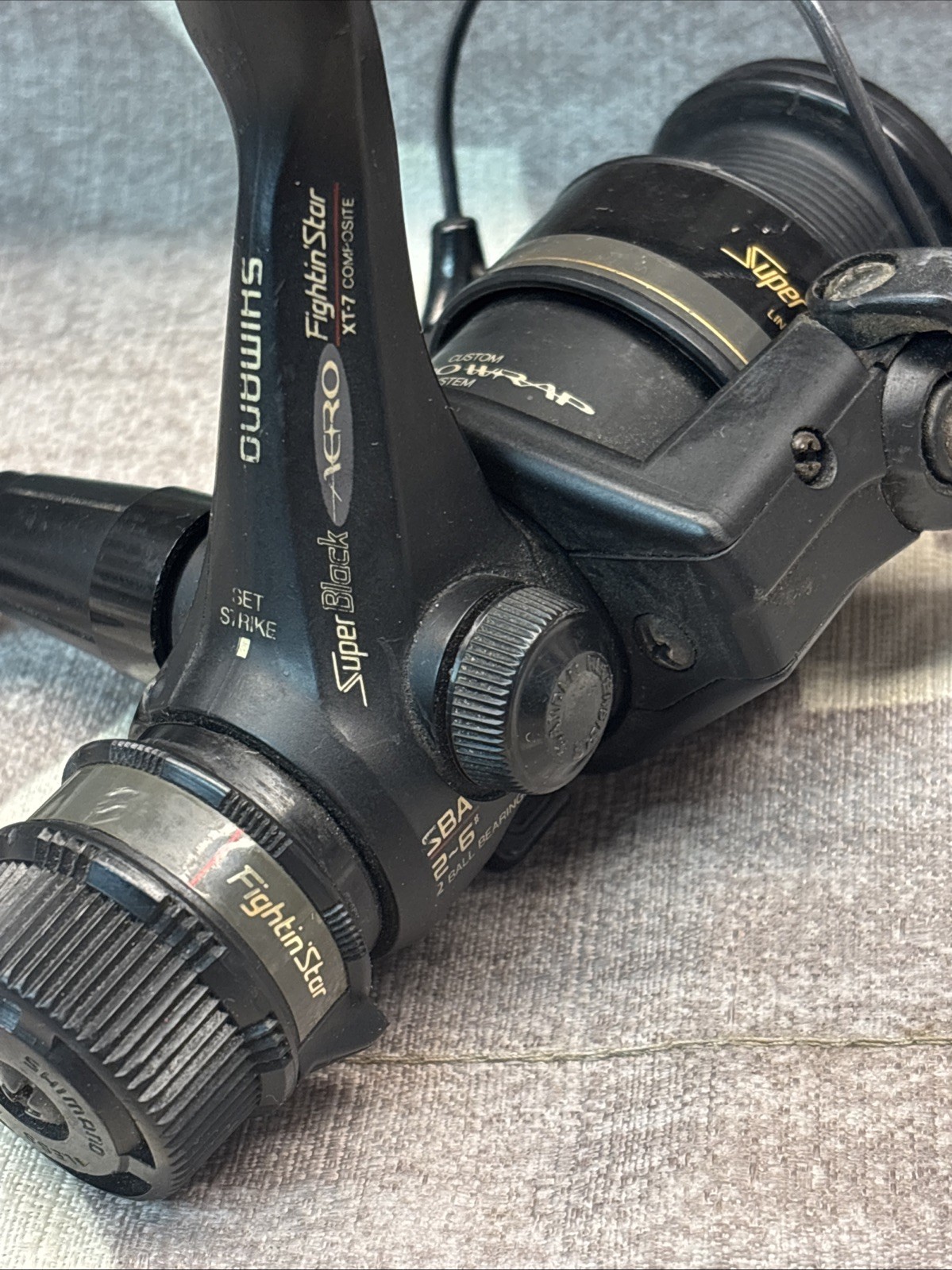 Shimano Super Black Aero XT-7 Composite Spinning Fishing Reel Fightin’star Wood