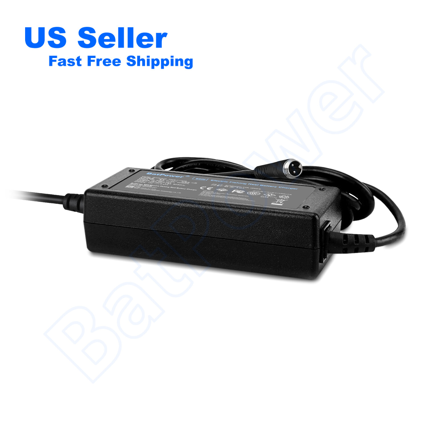 BatPower ProF Electric Reel Battery Charger for Daiwa BM2600 BM2900 LB SB RB