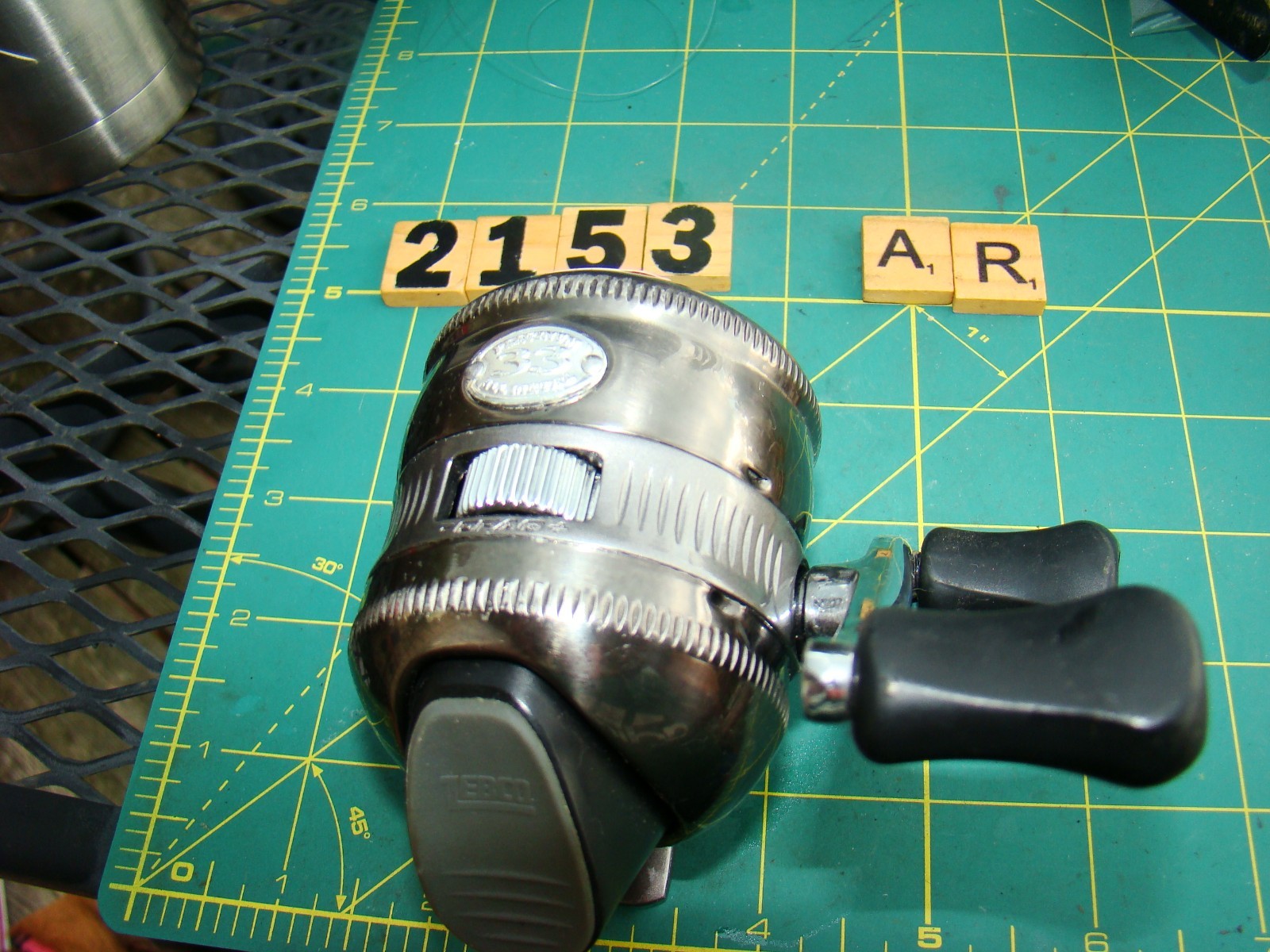 W2153 AR ZEBCO 33 PLATINUM ALL METAL FISHING REEL