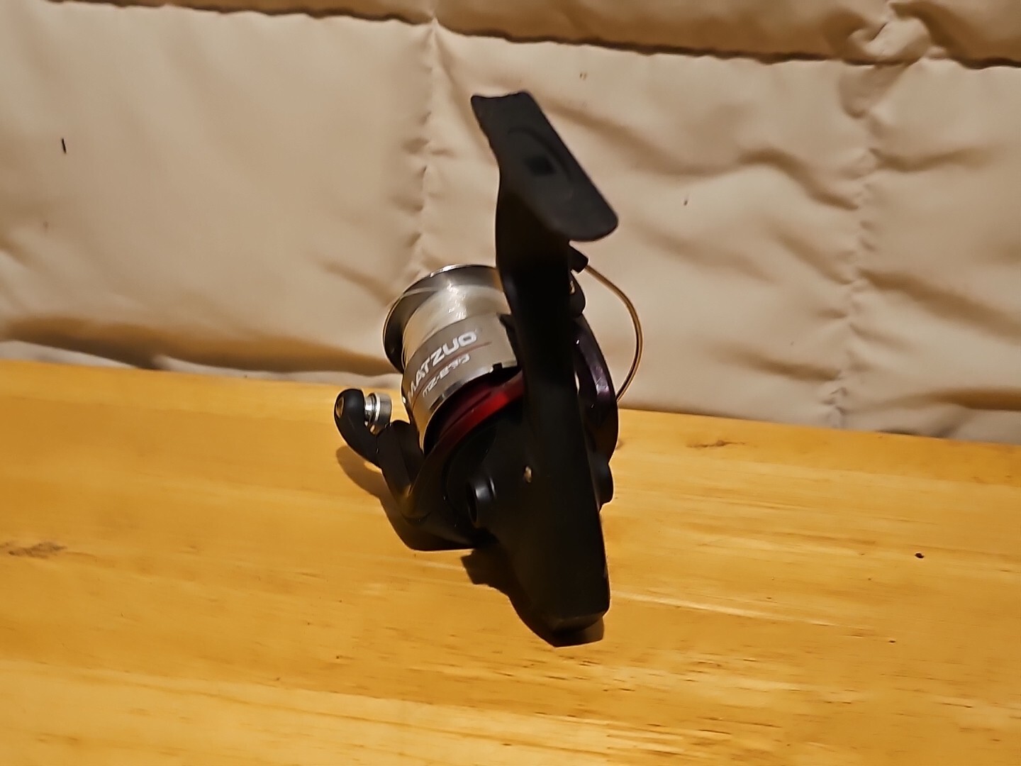Matzuo MZ-230 Red Fishing Spinning Reel No Reel Handle