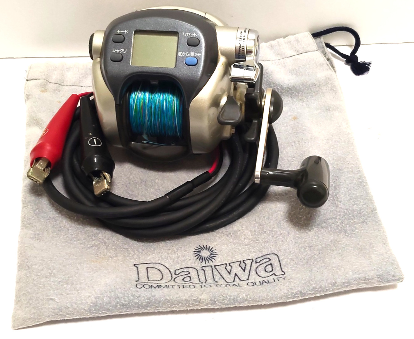 DAIWA Super Tanacom-S500w Electric Fishing Reel English Manual Power Cord :sw11