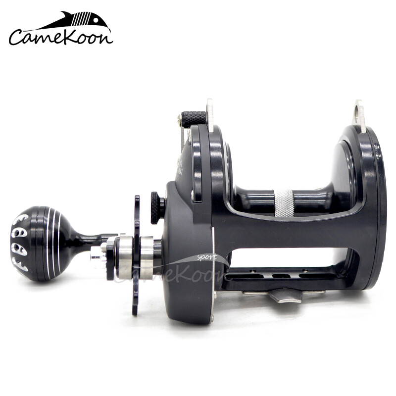 CAMEKOON Saltwater Trolling Fishing Reel Right Hand Sea Baitcasting Fishing Reel